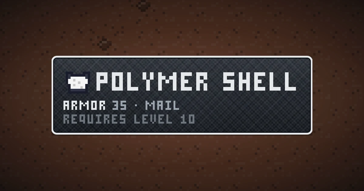 POLYMER SHELL, a base item chest in Ada's Trail, shown on the map of MARS where it drops