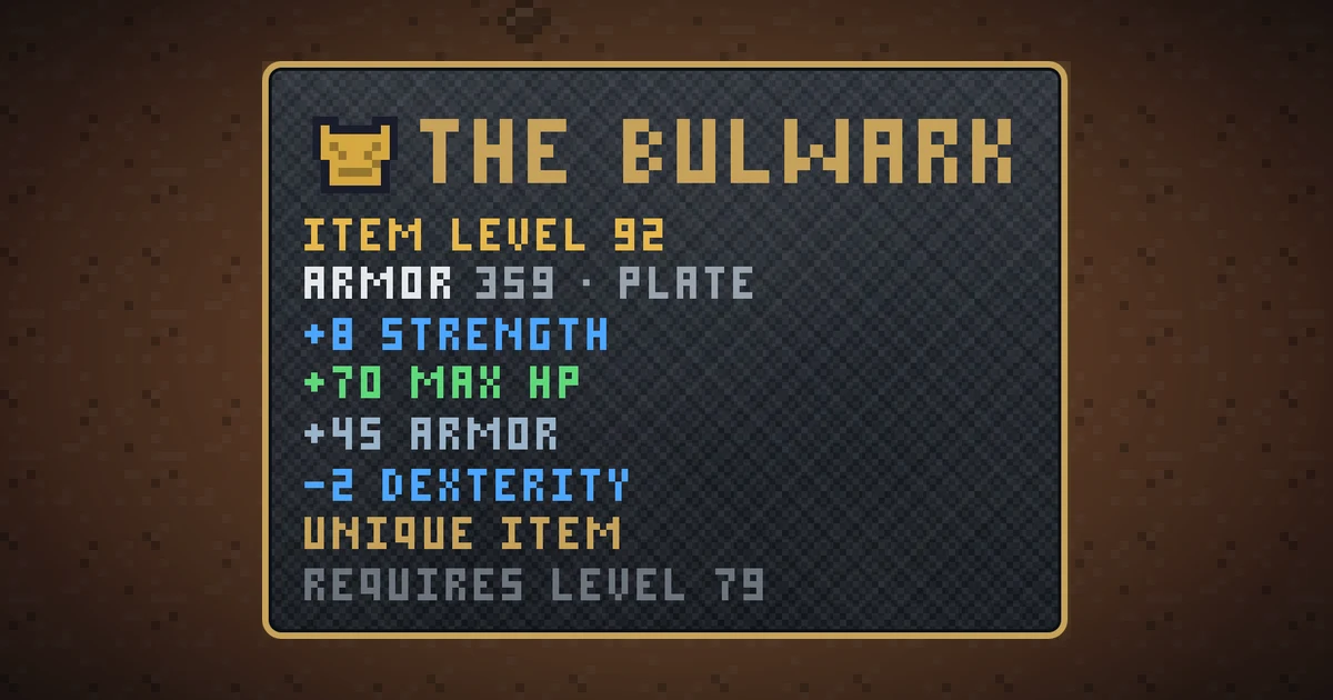 THE BULWARK, a unique chest in Ada's Trail, shown on the map of MARS where it drops