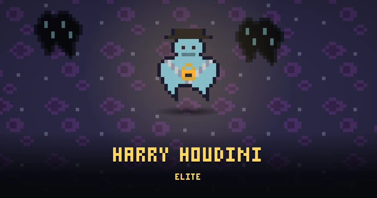 HARRY HOUDINI, elite of THE RIFT in Ada's Trail, shown on the map of the level it patrols