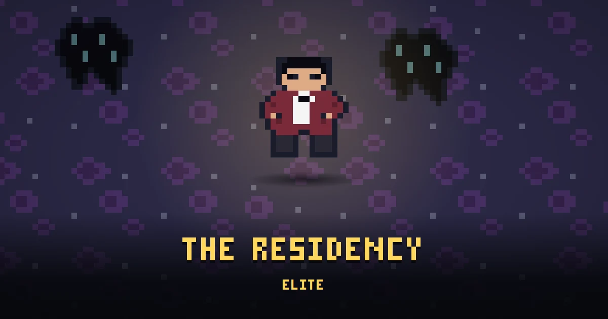THE RESIDENCY, elite of THE RIFT in Ada's Trail, shown on the map of the level it patrols