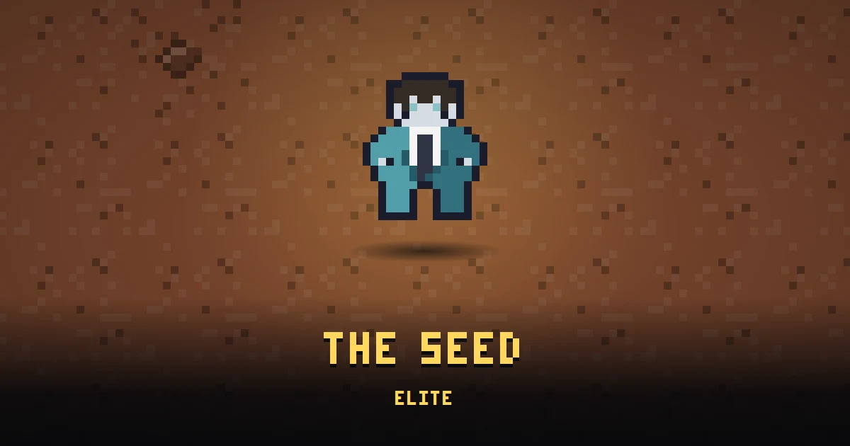 THE SEED, elite of MARS in Ada's Trail, shown on the map of the level it patrols