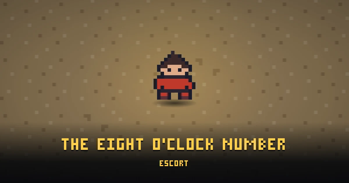 THE EIGHT O'CLOCK NUMBER, an errand in Ada's Trail, on the floor of BOOT HILL where it is handed out
