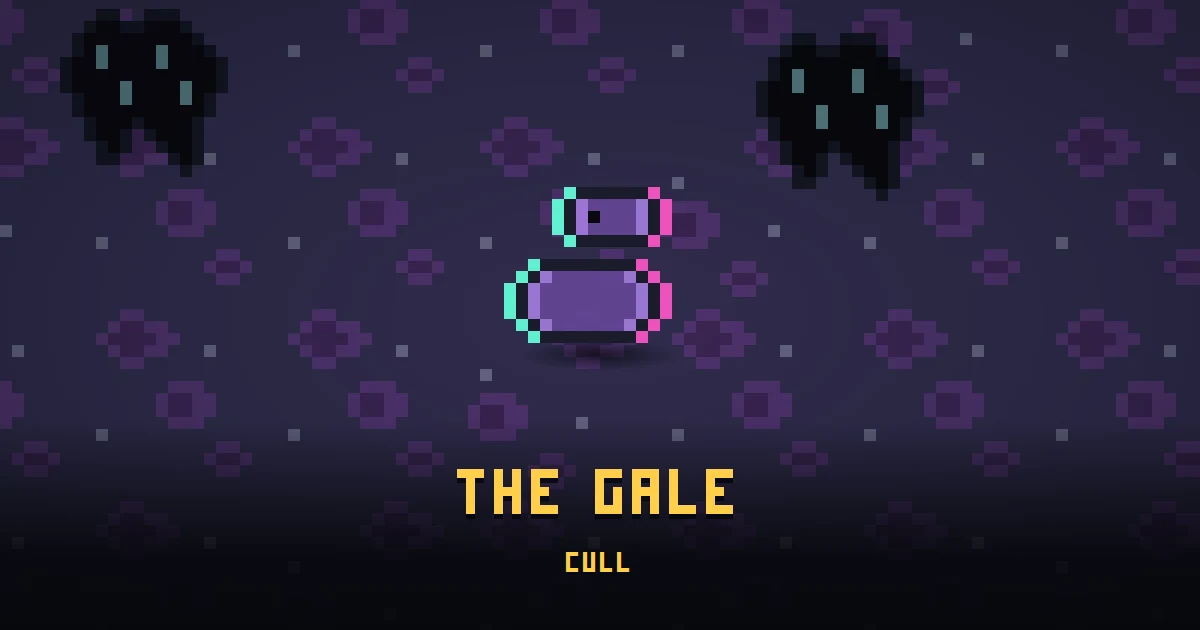 THE GALE, an errand in Ada's Trail, on the floor of THE RIFT where it is handed out